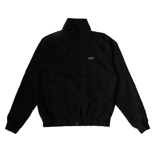 ACTIVE 3M NYLON TRACK JACKET - NOIR