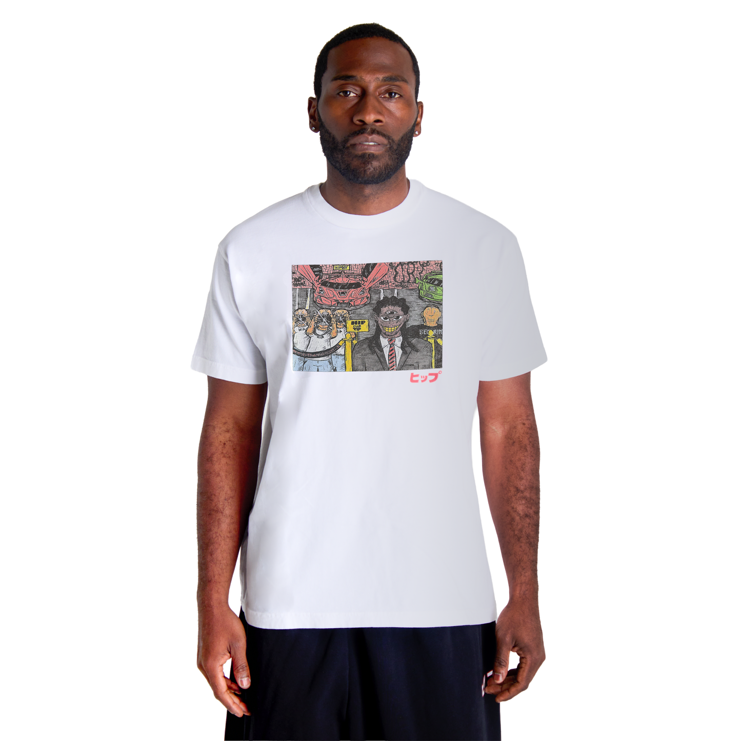 HIP CLUB VIP T-SHIRT - BLANCO