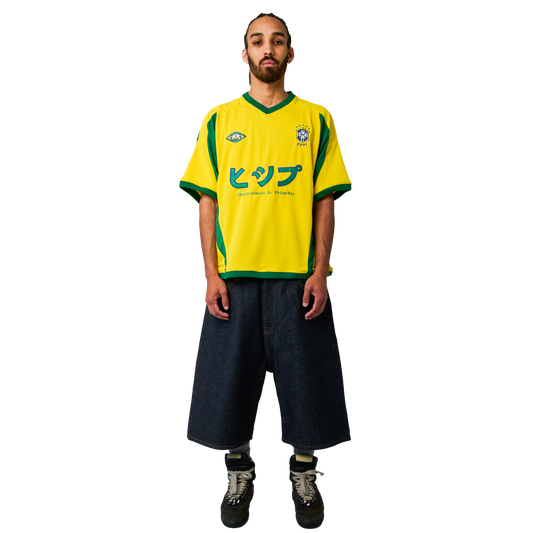 RAW INDIGO DENIM SHORTS