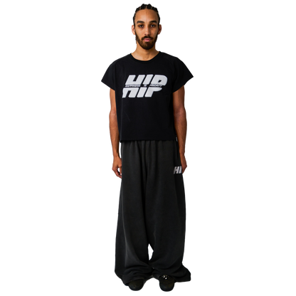 HAPPINESS IS PRIORITY CROP T-SHIRT