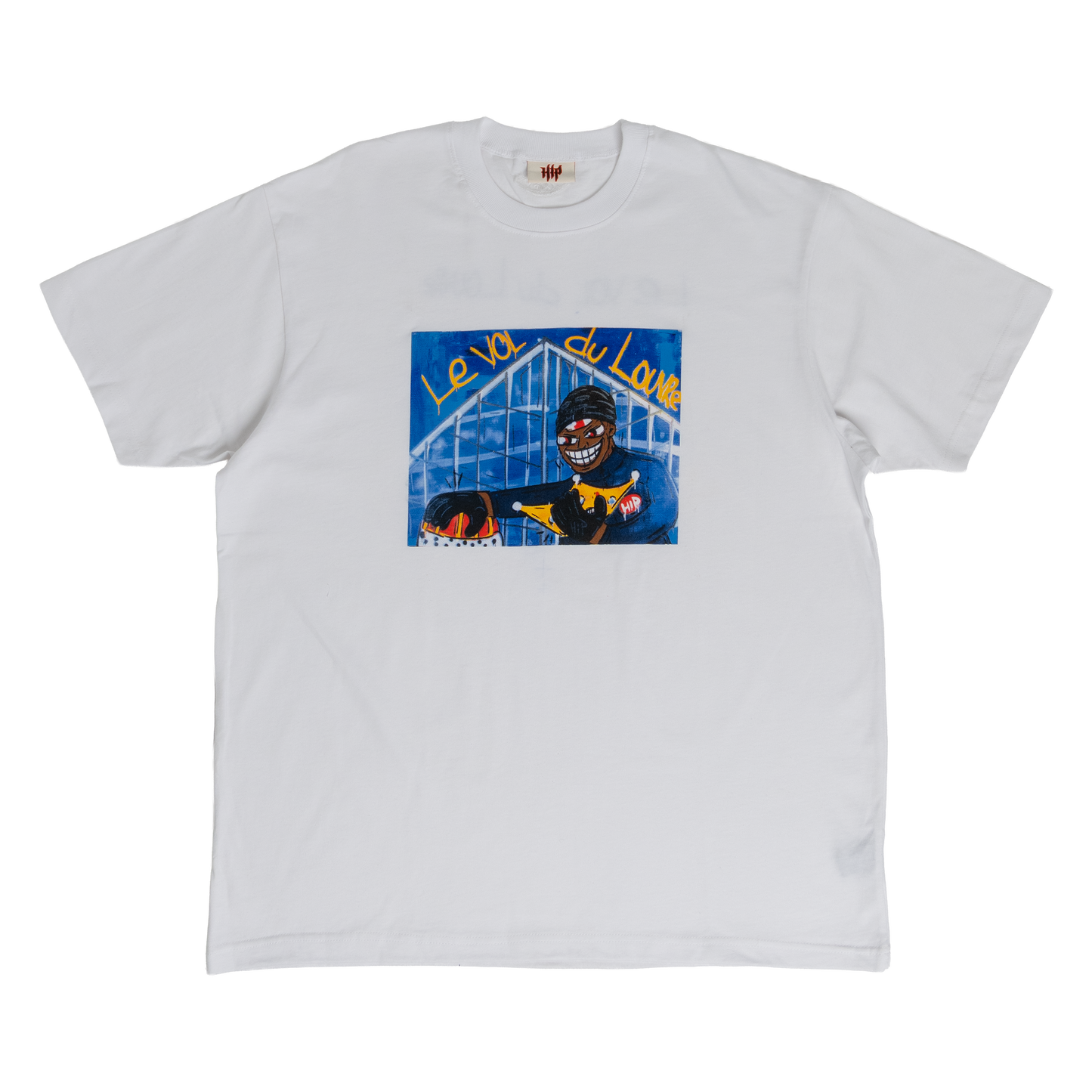 LE VOL DU LOUVRE T-SHIRT - BLANCO
