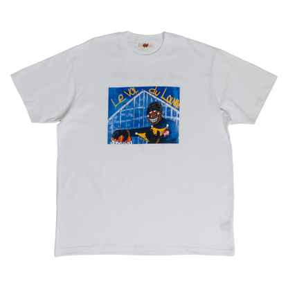 LE VOL DU LOUVRE T-SHIRT - BLANCO