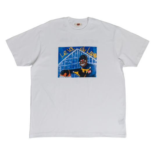 LE VOL DU LOUVRE T-SHIRT - BLANCO