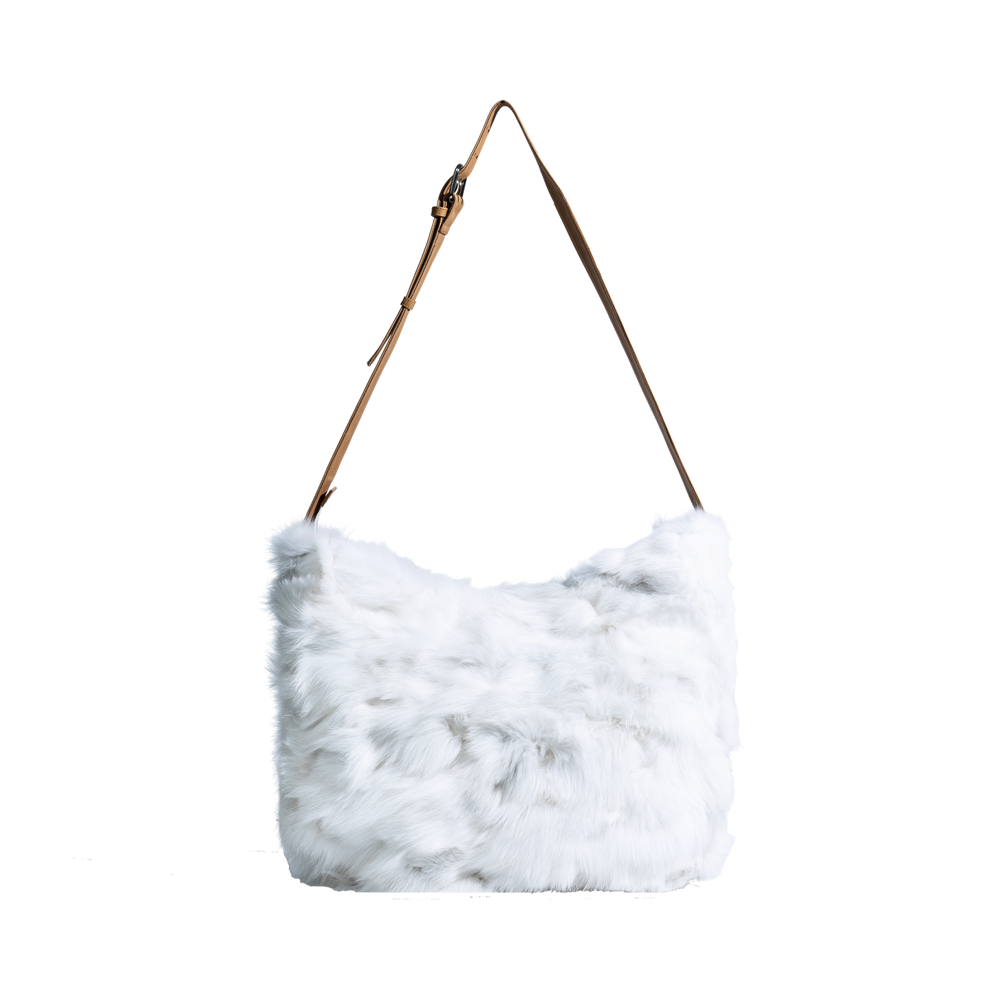 RABBIT SHOULDER BAG - WHITE