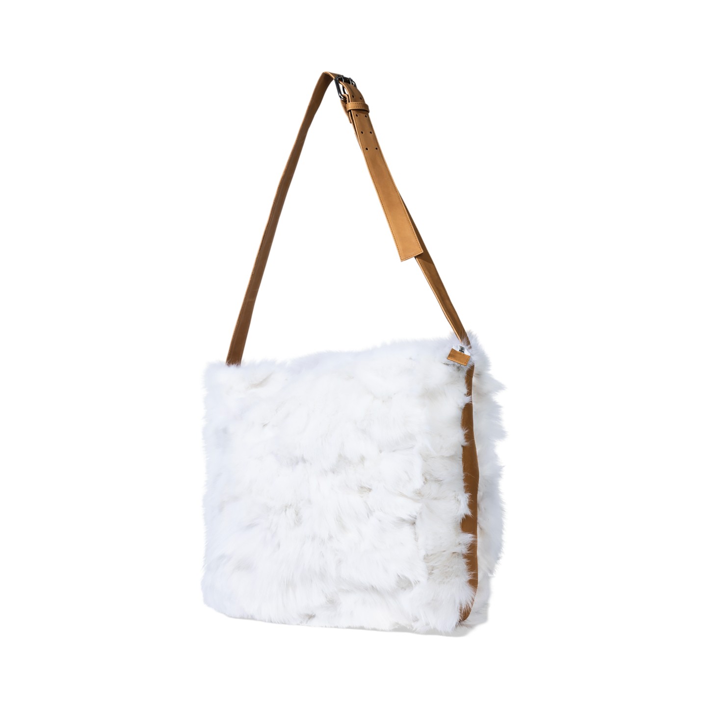 RABBIT SHOULDER BAG - WHITE