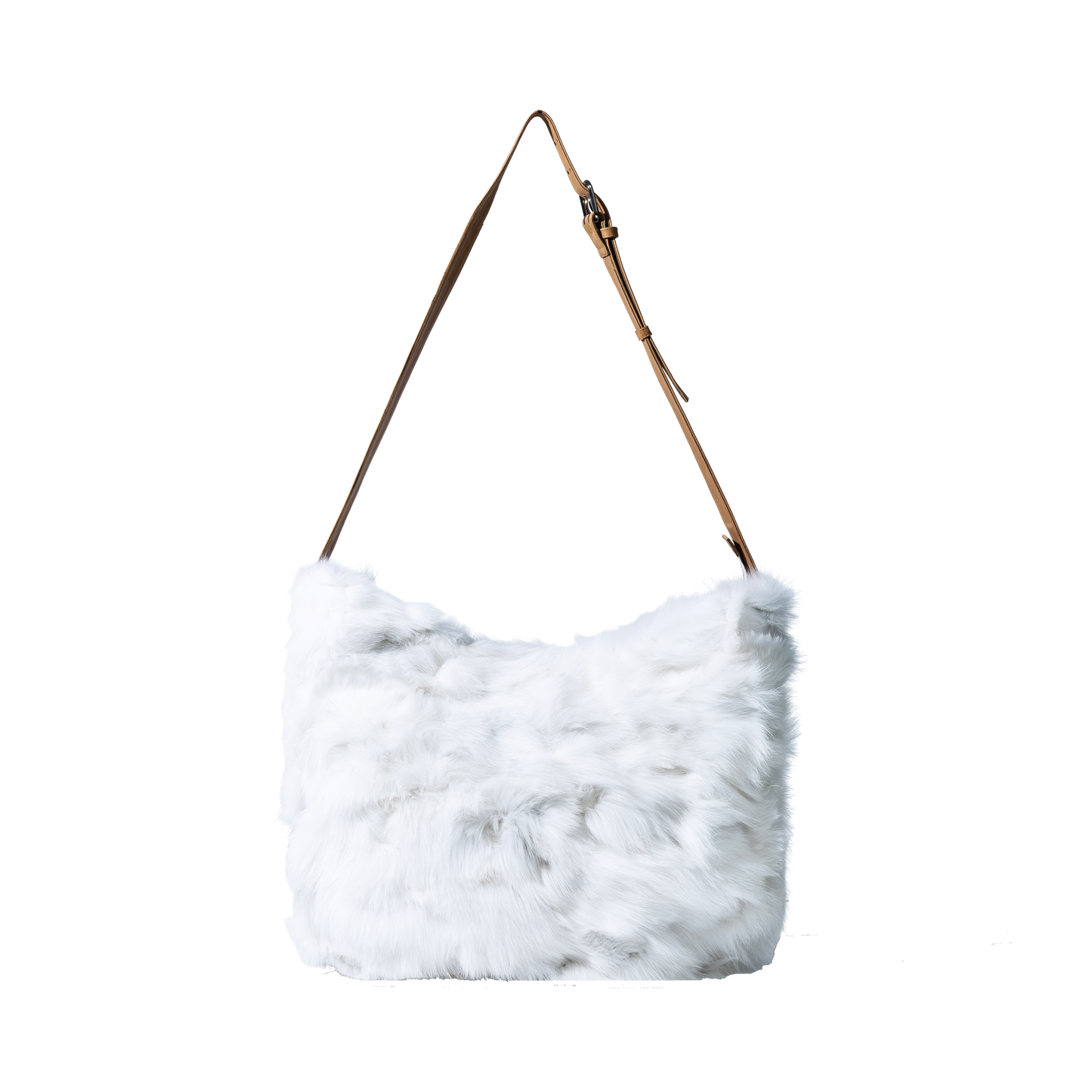 RABBIT SHOULDER BAG - WHITE