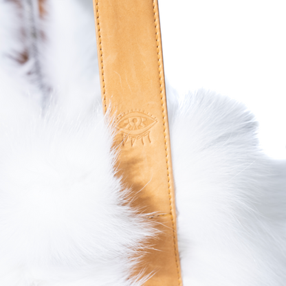 RABBIT SHOULDER BAG - WHITE