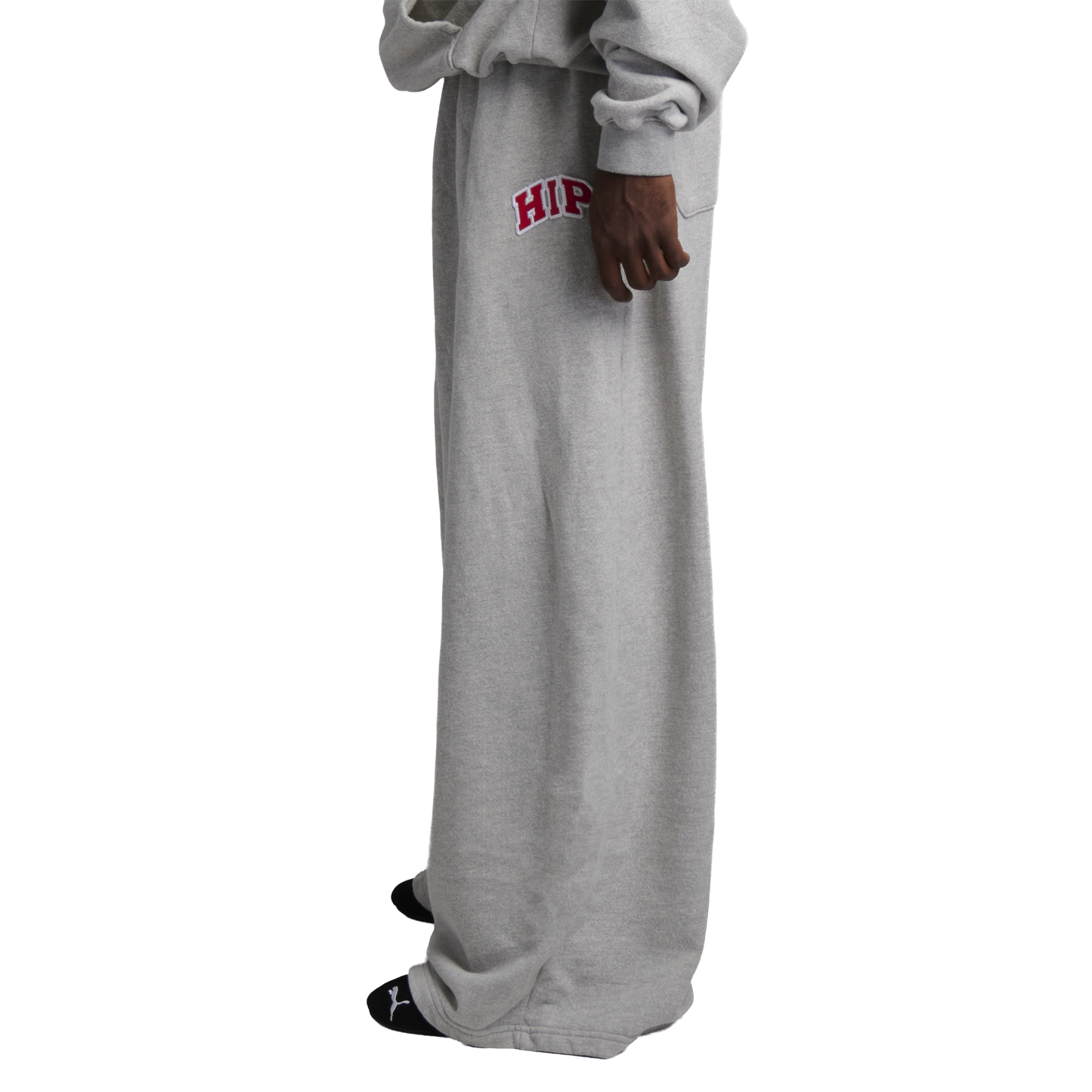 COACH SWEATS - HEATHER GREY