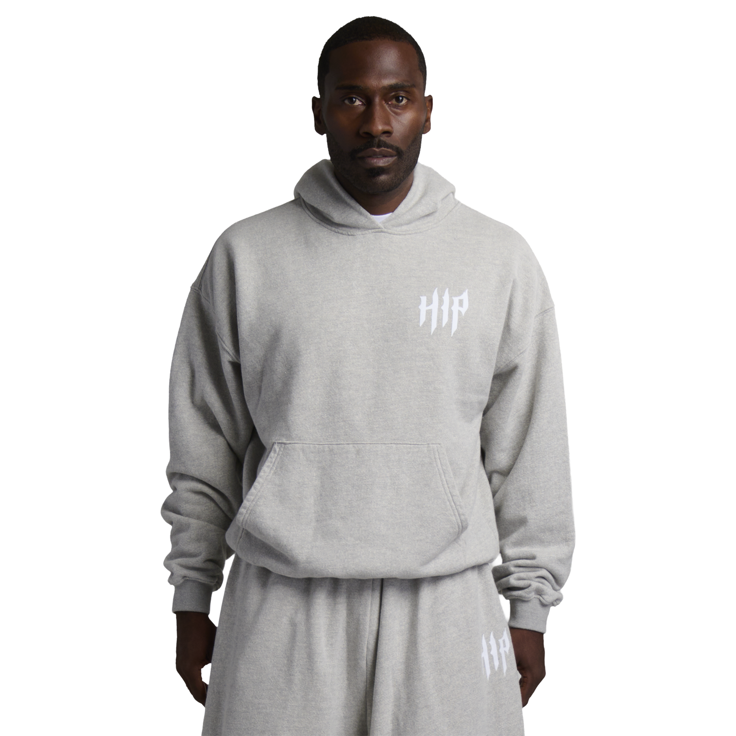 CORE HEATHER HOODIE - HEATHER GREY