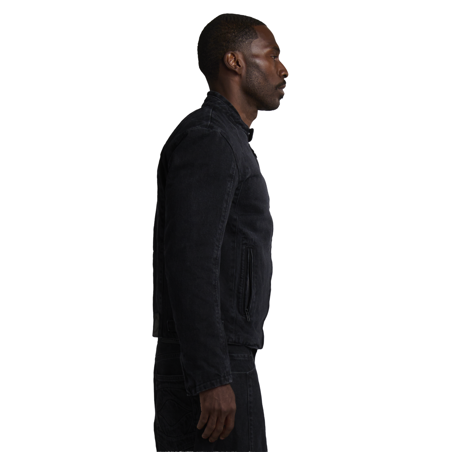 DENIM OTO RESU RACING JACKET - NOIR