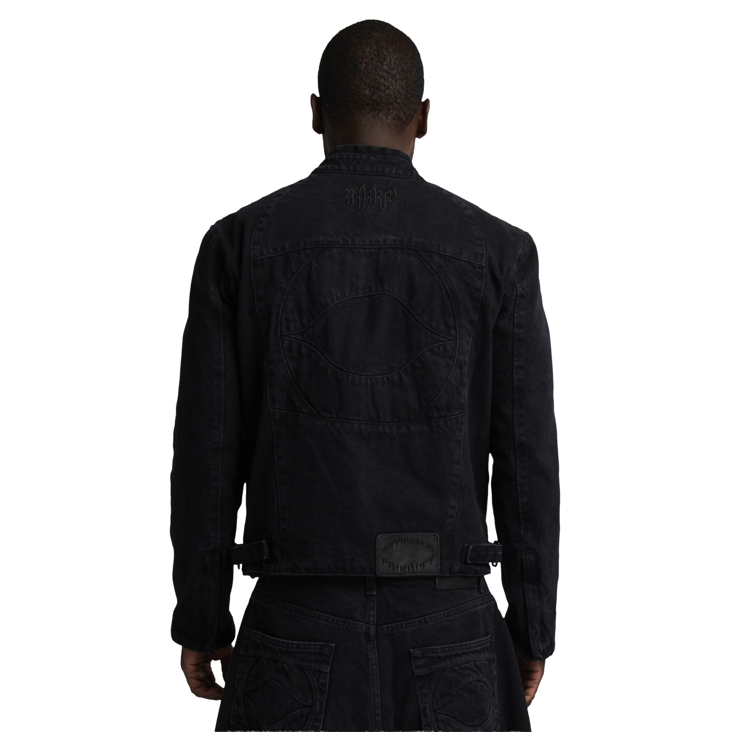 DENIM OTO RESU RACING JACKET - NOIR
