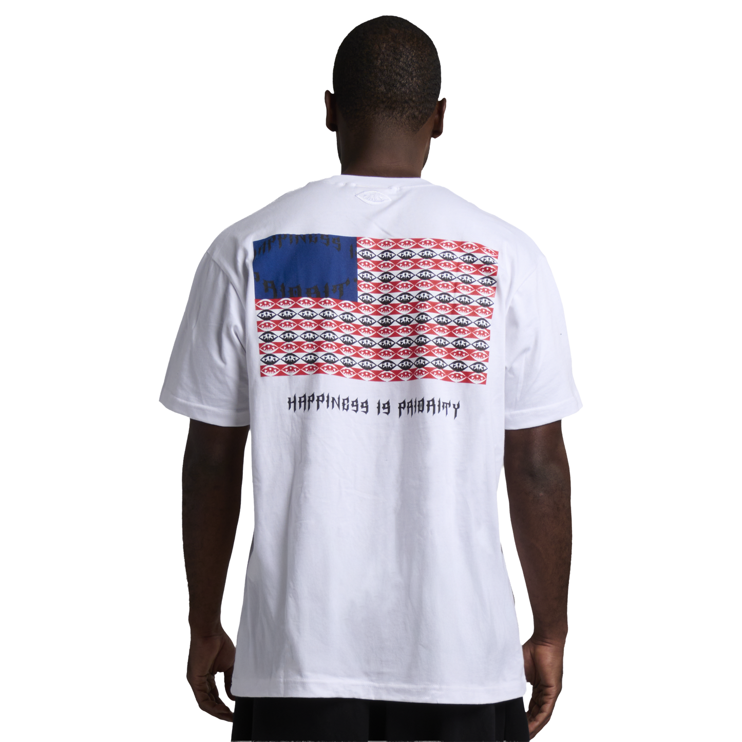 GRUNGE AMERICA TEE - BLANCO
