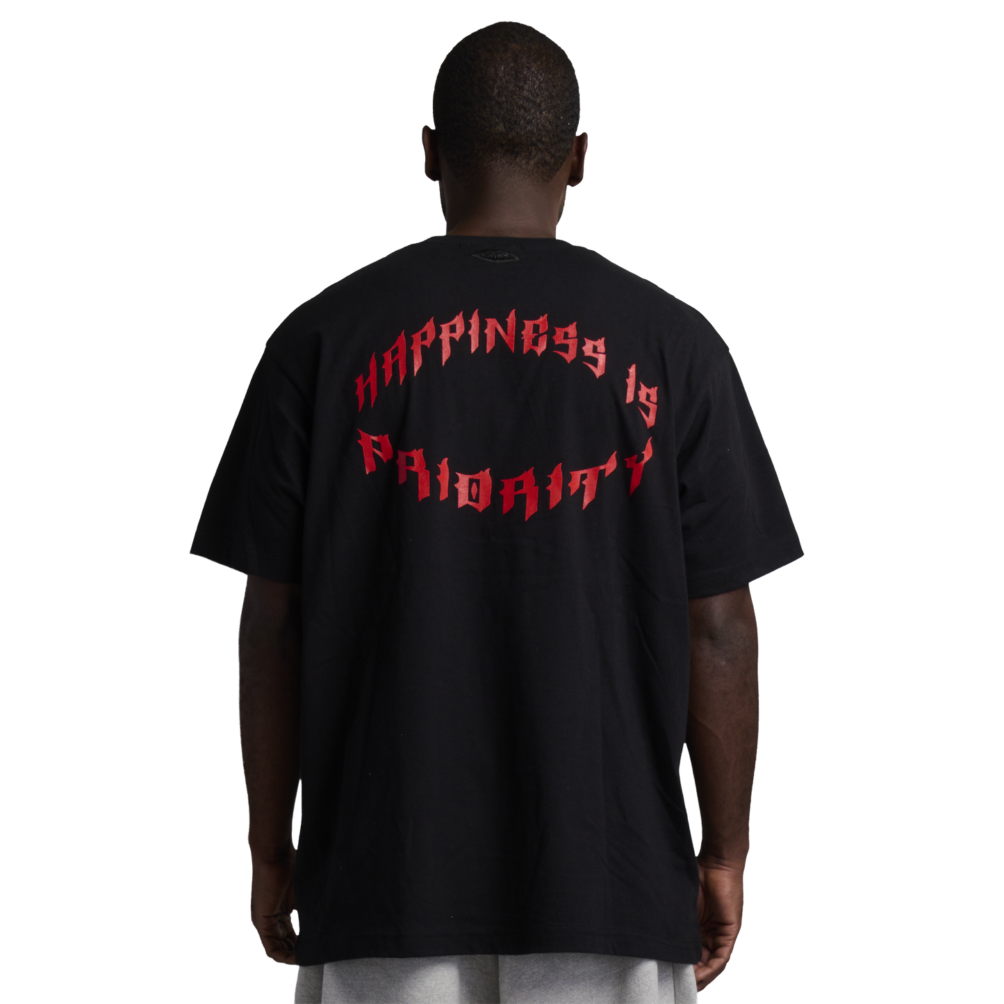 GRUNGE CORE TEE BLACK/RED