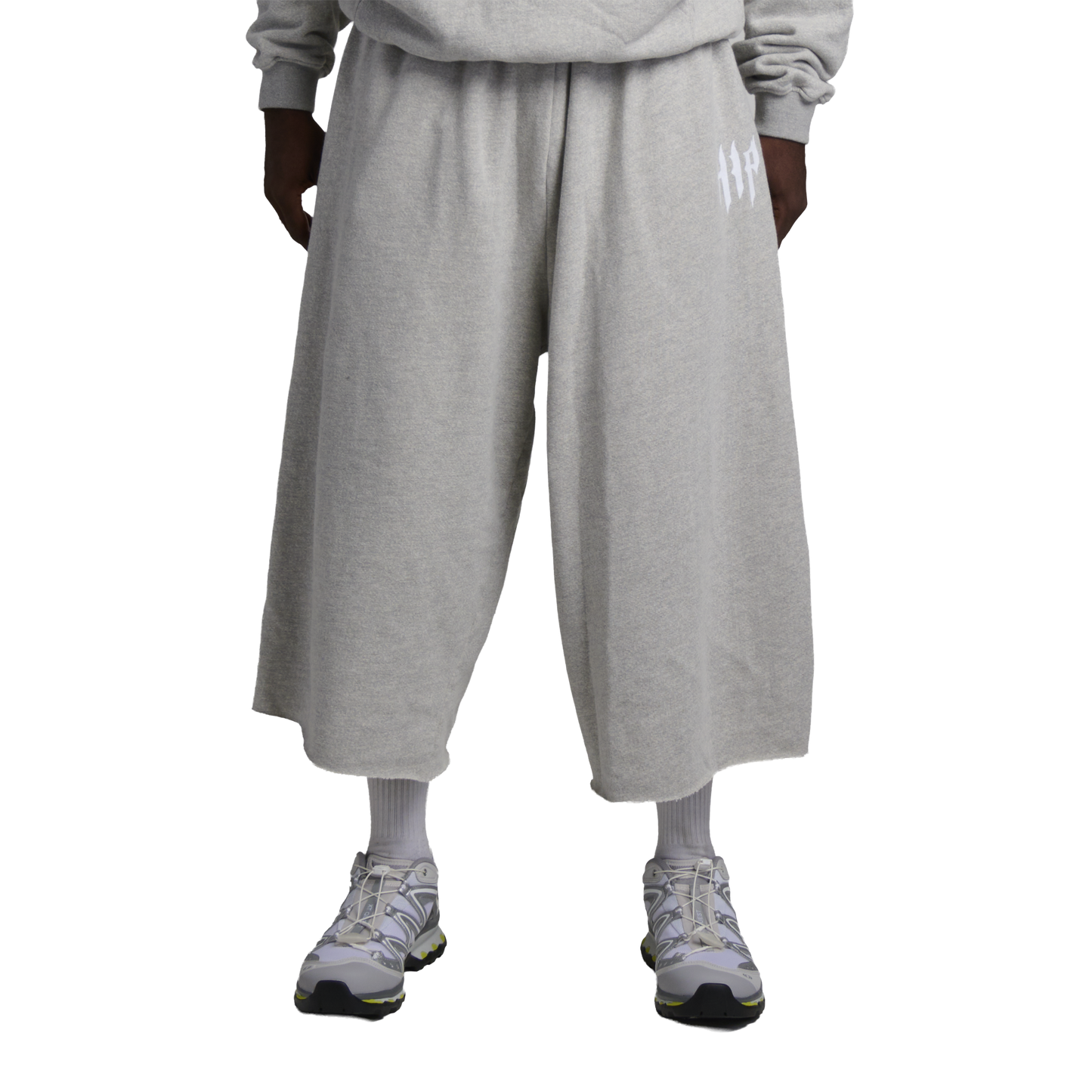 GRUNGE EVERDAY CAPRI - HEATHER GREY