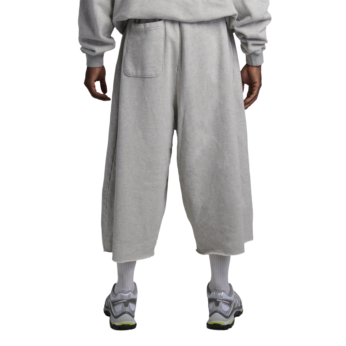 GRUNGE EVERDAY CAPRI - HEATHER GREY