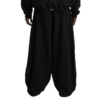 GRUNGE FLAME SWEATS - NOIR