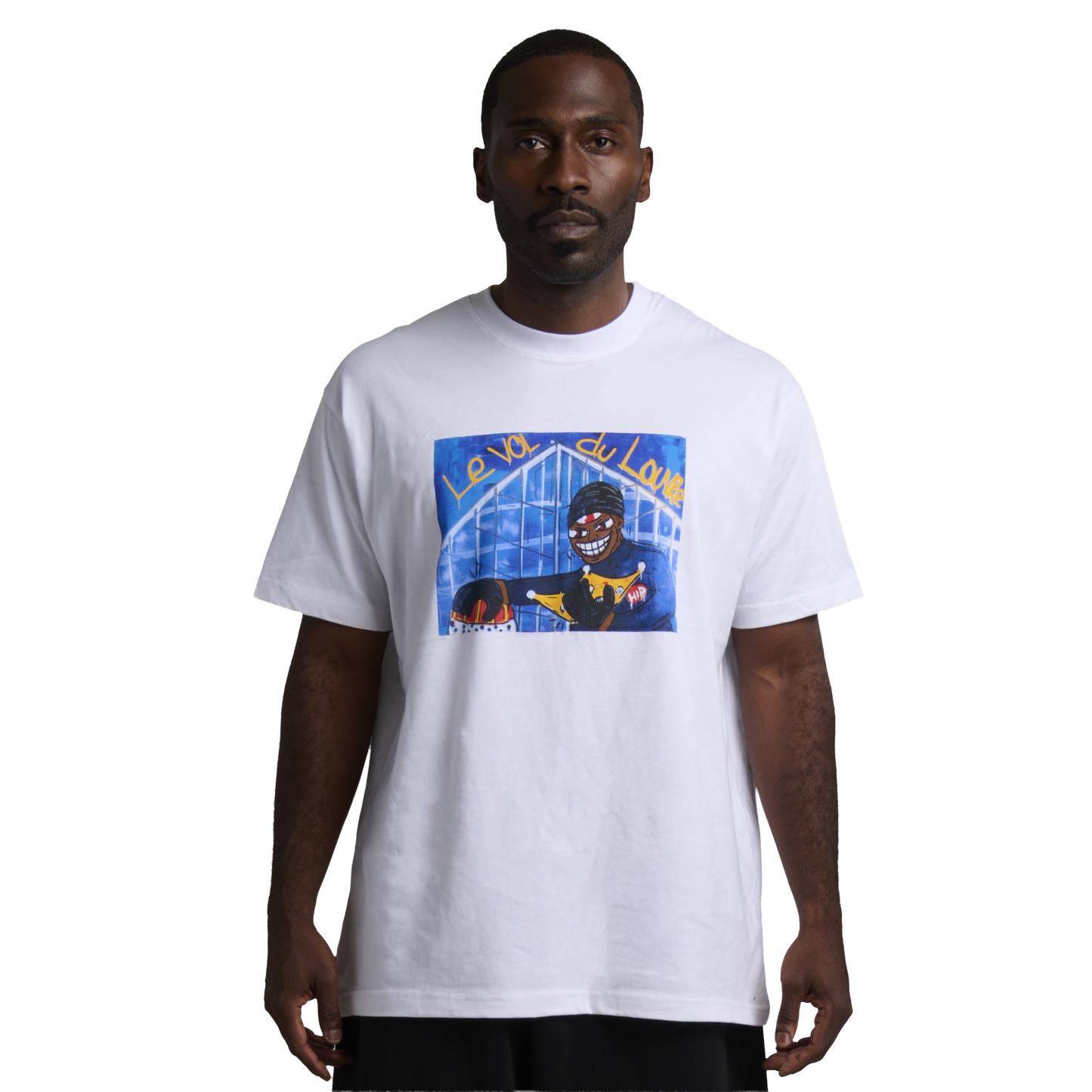 LE VOL DU LOUVRE T-SHIRT - BLANCO
