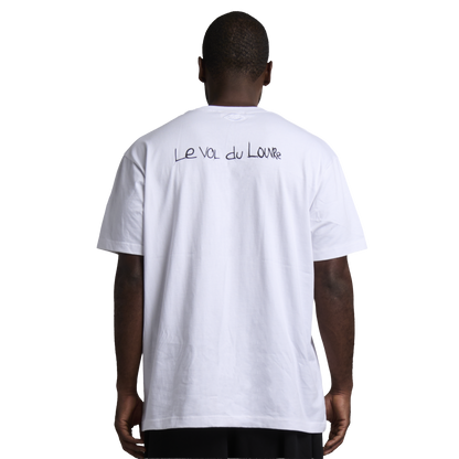 LE VOL DU LOUVRE T-SHIRT - BLANCO