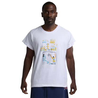 RONALDINHO 06 T-SHIRT - BLANCO