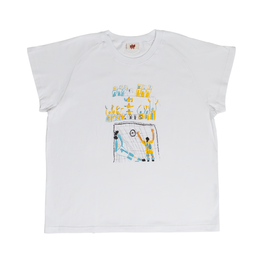 RONALDINHO 06 T-SHIRT - BLANCO